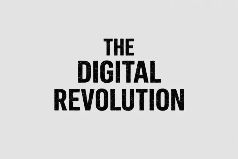The Digital Revolution